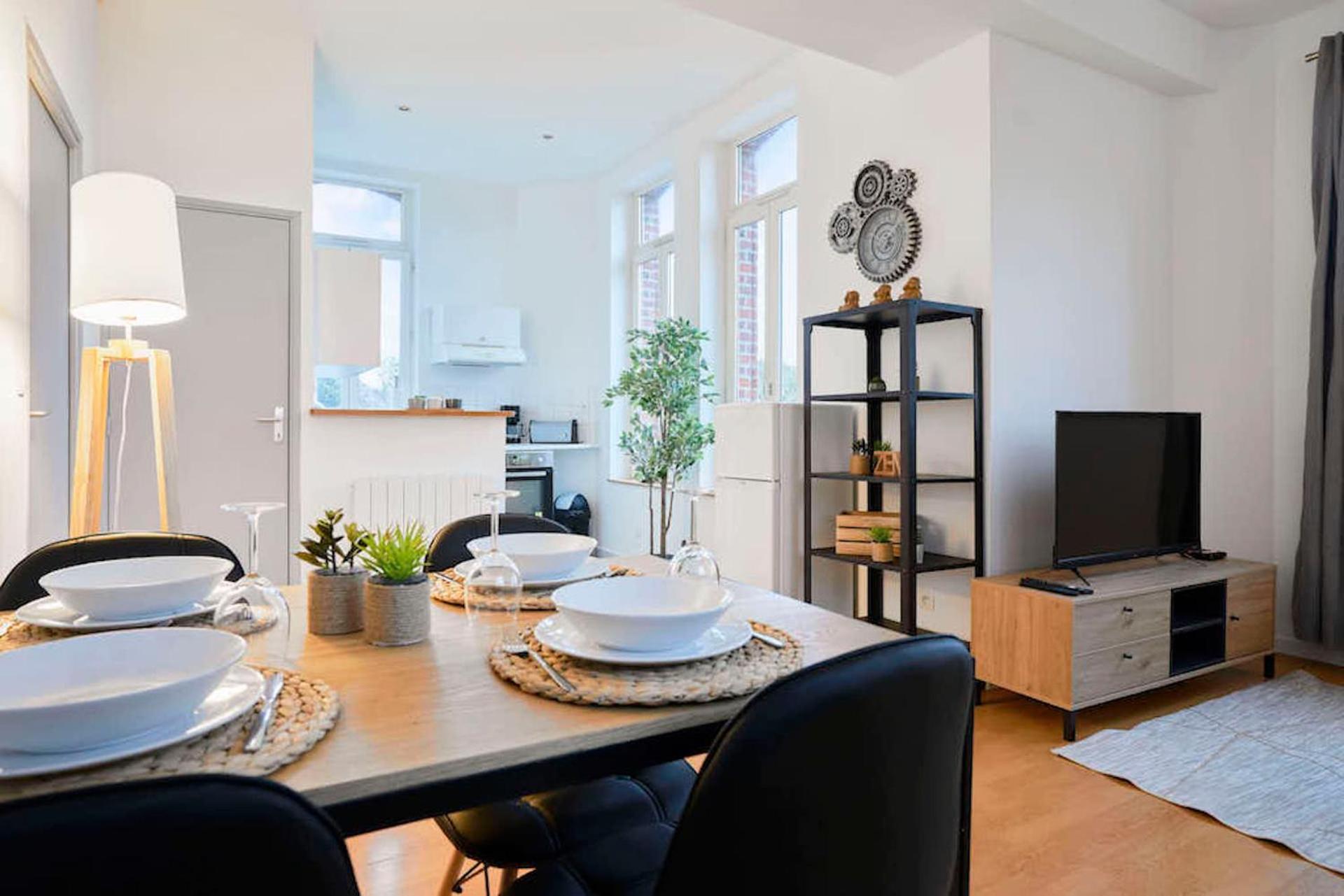Locationstourcoing - Le Duplex Apartment Luaran gambar