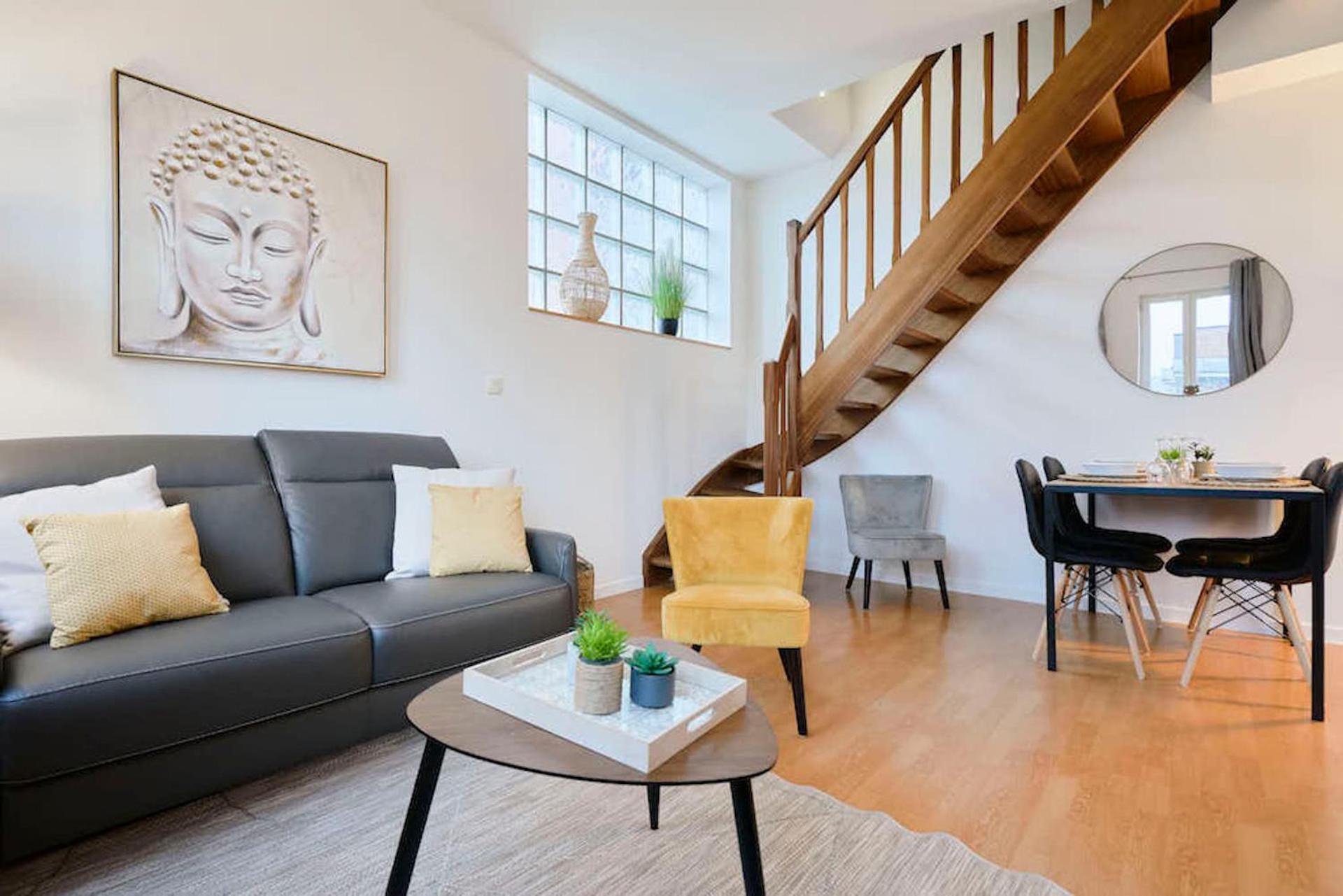 Locationstourcoing - Le Duplex Apartment Luaran gambar