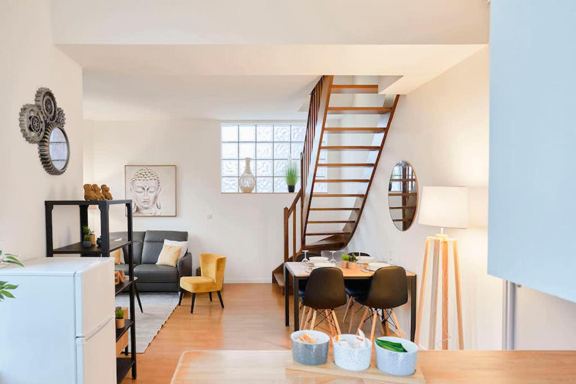 Locationstourcoing - Le Duplex Apartment Luaran gambar
